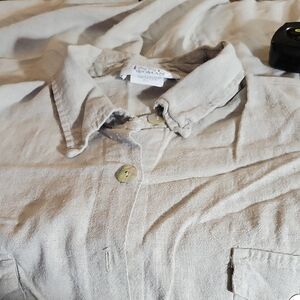 Casual Corner Cream Midi Dress